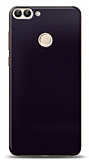 Dafoni Huawei P Smart Metalik Parlak Görünümlü Mor Telefon Kaplama