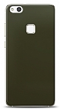 Dafoni Huawei P10 Lite Metalik Parlak Görünümlü Koyu Yeşil Telefon Kaplama