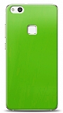 Dafoni Huawei P10 Lite Metalik Parlak Görünümlü Yeşil Telefon Kaplama