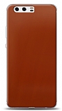 Dafoni Huawei P10 Metalik Parlak Görünümlü Kırmızı Telefon Kaplama