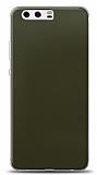 Dafoni Huawei P10 Plus Metalik Parlak Görünümlü Koyu Yeşil Telefon Kaplama
