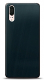 Dafoni Huawei P20 Metalik Parlak Görünümlü Mavi Telefon Kaplama