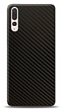 Dafoni Huawei P20 Pro Karbon Görünümlü Telefon Kaplama