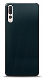 Dafoni Huawei P20 Pro Metalik Parlak Görünümlü Mavi Telefon Kaplama