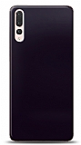 Dafoni Huawei P20 Pro Metalik Parlak Görünümlü Mor Telefon Kaplama