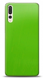 Dafoni Huawei P20 Pro Metalik Parlak Görünümlü Yeşil Telefon Kaplama
