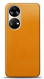 Dafoni Huawei P50 Metalik Parlak Grnml Sar Telefon Kaplama