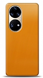 Dafoni Huawei P50 Pro Metalik Parlak Grnml Sar Telefon Kaplama