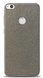 Dafoni Huawei P9 Lite 2017 Silver Parlak Simli Telefon Kaplama