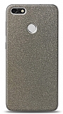 Dafoni Huawei P9 Lite Mini Silver Parlak Simli Telefon Kaplama