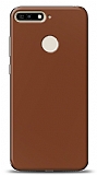 Dafoni Huawei Y6 2018 Mat Kahverengi Telefon Kaplama