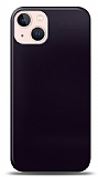 Dafoni iPhone 13 Mini Metalik Parlak Görünümlü Mor Telefon Kaplama