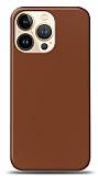 Dafoni iPhone 13 Pro Max Mat Kahverengi Telefon Kaplama