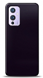 Dafoni OnePlus 9 Metalik Parlak Grnml Mor Telefon Kaplama