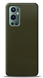 Dafoni OnePlus 9 Pro Metalik Parlak Grnml Koyu Yeil Telefon Kaplama