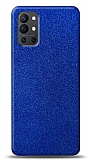 Dafoni OnePlus 9R Mavi Parlak Simli Telefon Kaplama