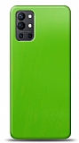 Dafoni OnePlus 9R Metalik Parlak Görünümlü Yeşil Telefon Kaplama
