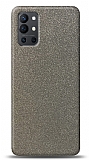 Dafoni OnePlus 9R Silver Parlak Simli Telefon Kaplama
