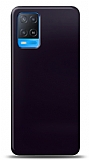 Dafoni Oppo A54 4G Metalik Parlak Görünümlü Mor Telefon Kaplama