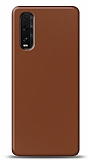 Dafoni Oppo Find X2 Mat Kahverengi Telefon Kaplama