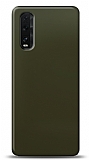 Dafoni Oppo Find X2 Metalik Parlak Görünümlü Koyu Yeşil Telefon Kaplama