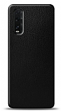 Dafoni Oppo Find X2 Siyah Deri Görünümlü Telefon Kaplama