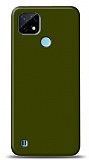 Dafoni Realme C21 Mat Açık Yeşil Telefon Kaplama