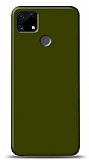 Dafoni Realme C25 Mat Açık Yeşil Telefon Kaplama
