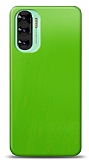 Dafoni reeder P13 Blue Max L 2022 Metalik Parlak Görünümlü Yeşil Telefon Kaplama