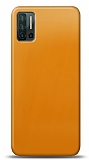 Dafoni reeder P13 Blue Max Pro Metalik Parlak Görünümlü Sarı Telefon Kaplama