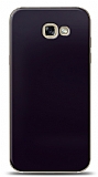 Dafoni Samsung Galaxy A3 2017 Metalik Parlak Görünümlü Mor Telefon Kaplama