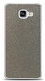 Dafoni Samsung Galaxy A5 2016 Silver Parlak Simli Telefon Kaplama