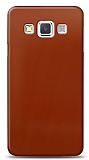 Dafoni Samsung Galaxy A5 Metalik Parlak Görünümlü Kırmızı Telefon Kaplama