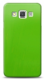 Dafoni Samsung Galaxy A5 Metalik Parlak Görünümlü Yeşil Telefon Kaplama