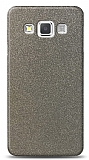 Dafoni Samsung Galaxy A5 Silver Parlak Simli Telefon Kaplama