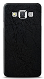 Dafoni Samsung Galaxy A5 Siyah Electro Deri Görünümlü Telefon Kaplama