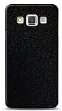Dafoni Samsung Galaxy A5 Siyah Parlak Simli Telefon Kaplama