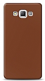 Dafoni Samsung Galaxy A7 Mat Kahverengi Telefon Kaplama