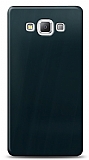 Dafoni Samsung Galaxy A7 Metalik Parlak Görünümlü Mavi Telefon Kaplama
