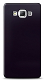 Dafoni Samsung Galaxy A7 Metalik Parlak Görünümlü Mor Telefon Kaplama