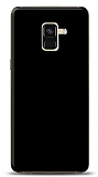 Dafoni Samsung Galaxy A8 2018 Mat Siyah Telefon Kaplama