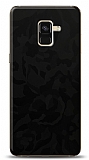 Dafoni Samsung Galaxy A8 2018 Siyah Kamuflaj Telefon Kaplama