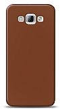 Dafoni Samsung Galaxy A8 Mat Kahverengi Telefon Kaplama