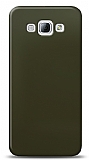 Dafoni Samsung Galaxy A8 Metalik Parlak Görünümlü Koyu Yeşil Telefon Kaplama