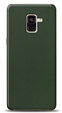 Dafoni Samsung Galaxy A8 Plus 2018 Mat Yeşil Telefon Kaplama
