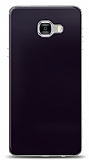 Dafoni Samsung Galaxy C7 Pro Metalik Parlak Görünümlü Mor Telefon Kaplama