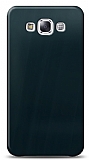 Dafoni Samsung Galaxy E5 Metalik Parlak Görünümlü Mavi Telefon Kaplama