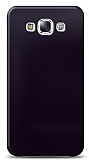 Dafoni Samsung Galaxy E5 Metalik Parlak Görünümlü Mor Telefon Kaplama