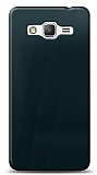Dafoni Samsung Galaxy Grand Prime / Plus Metalik Parlak Görünümlü Mavi Telefon Kaplama