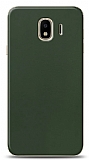 Dafoni Samsung Galaxy J4 Mat Yeşil Telefon Kaplama